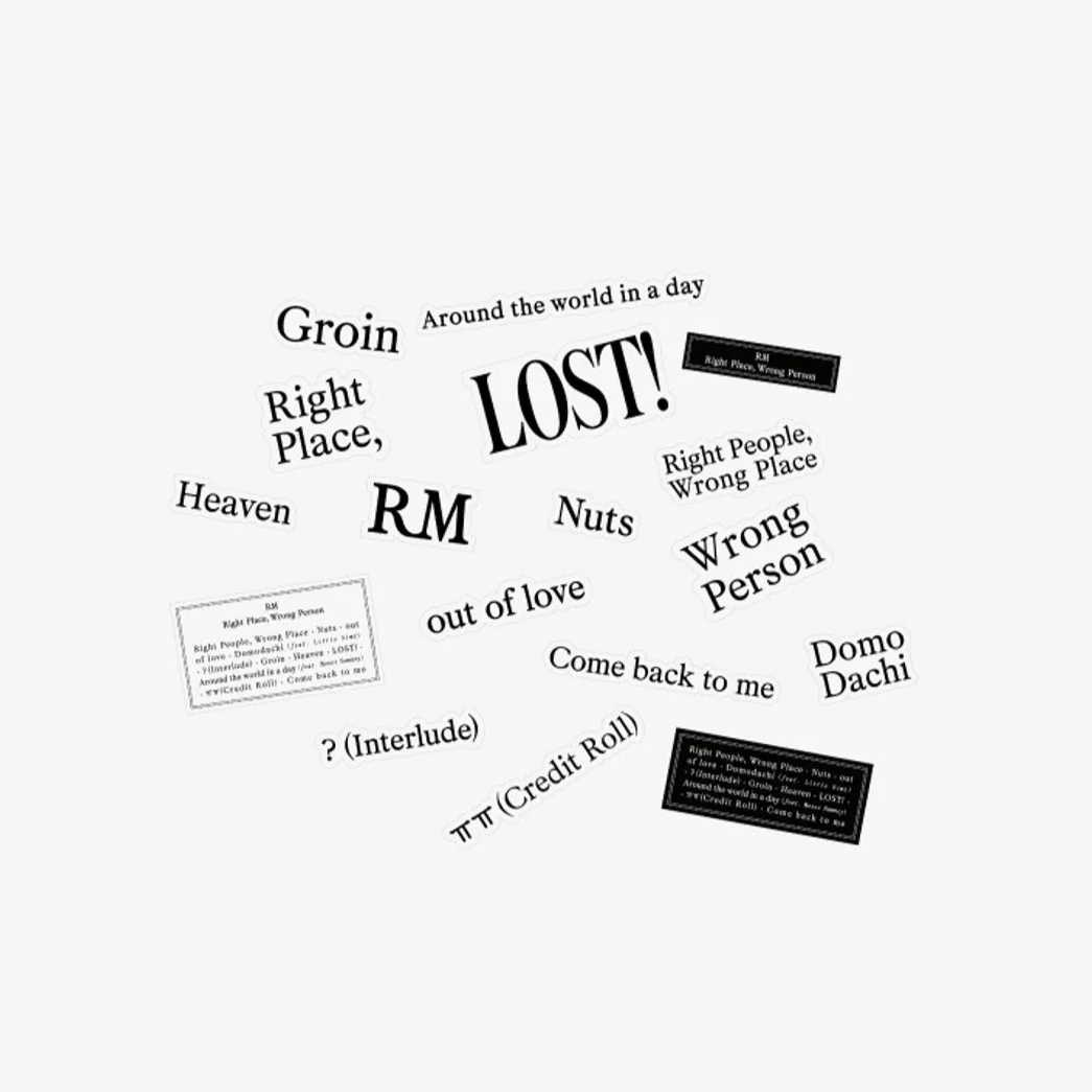 RM (BTS) - ‘RIGHT PLACE, WRONG PERSON' MD - Image 5