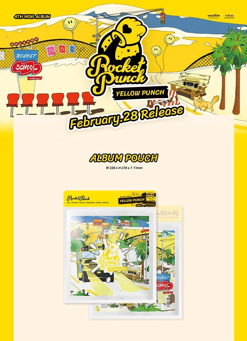 ROCKET PUNCH - YELLOW PUNCH (4TH MINI ALBUM) - Image 2