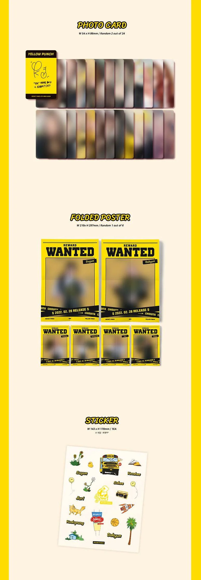 ROCKET PUNCH - YELLOW PUNCH (4TH MINI ALBUM) - Image 4