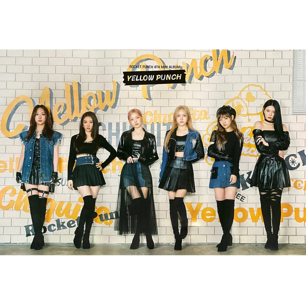 ROCKET PUNCH - YELLOW PUNCH (4TH MINI ALBUM) - Poster