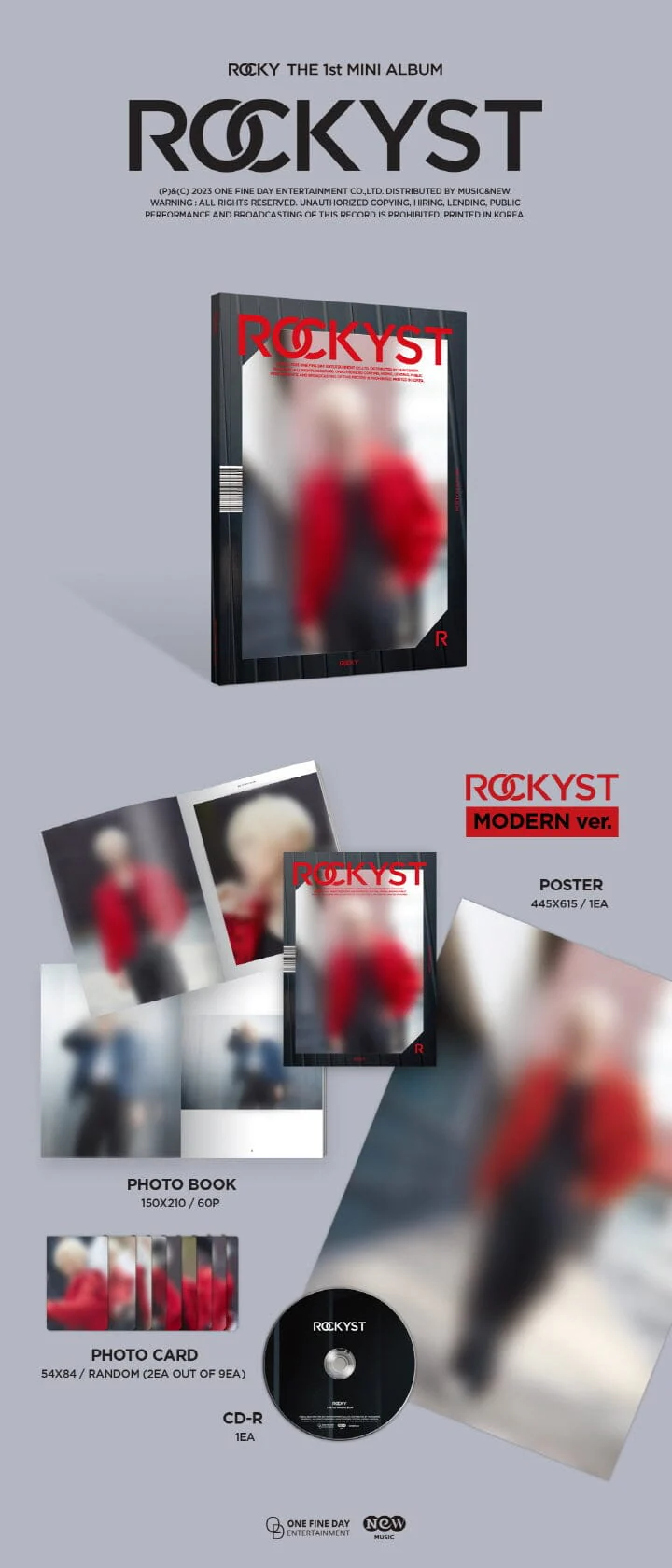 ROCKY (ASTRO) - ROCKYST (1ST MINI ALBUM) - Image 3