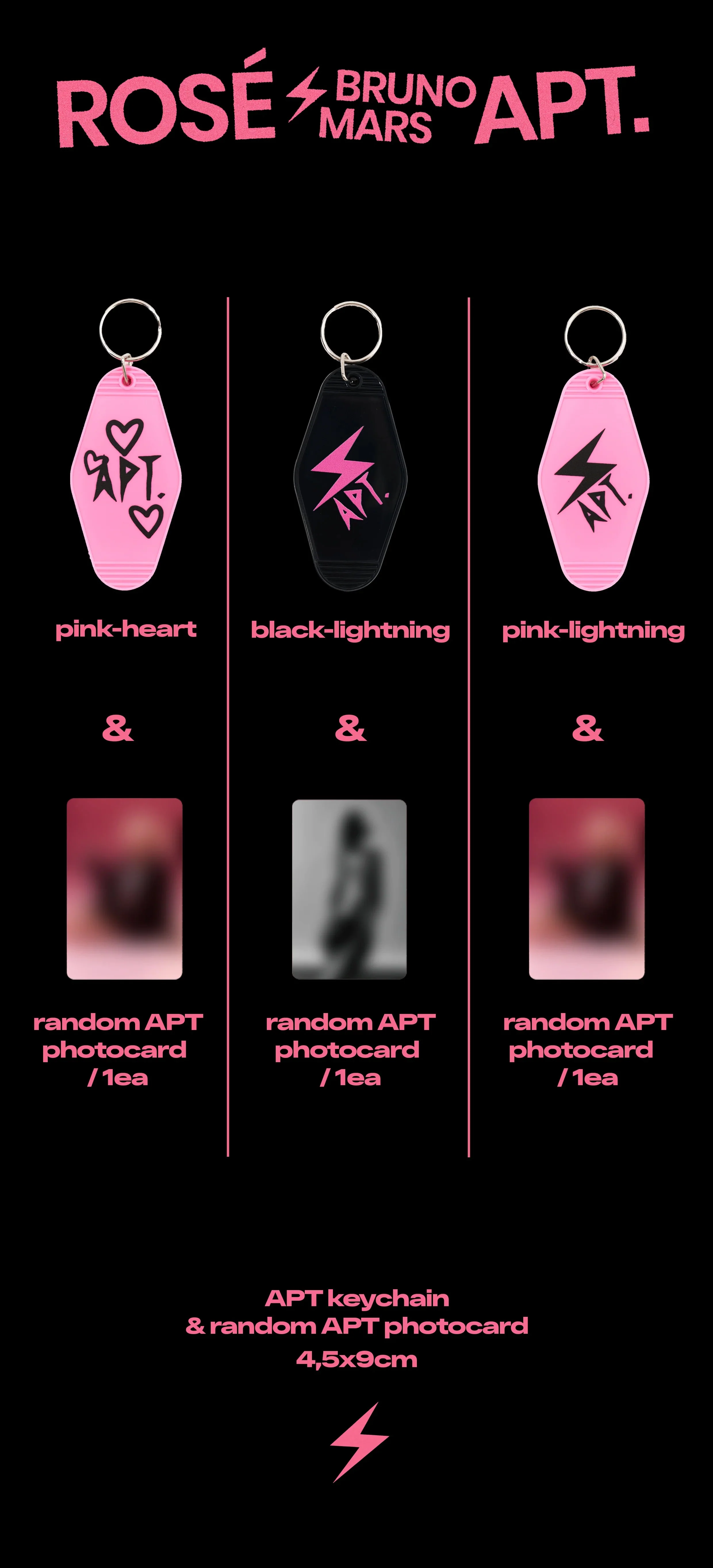 ROSÉ - APT KEYCHAIN ('ROSIE' MD) - Image 2