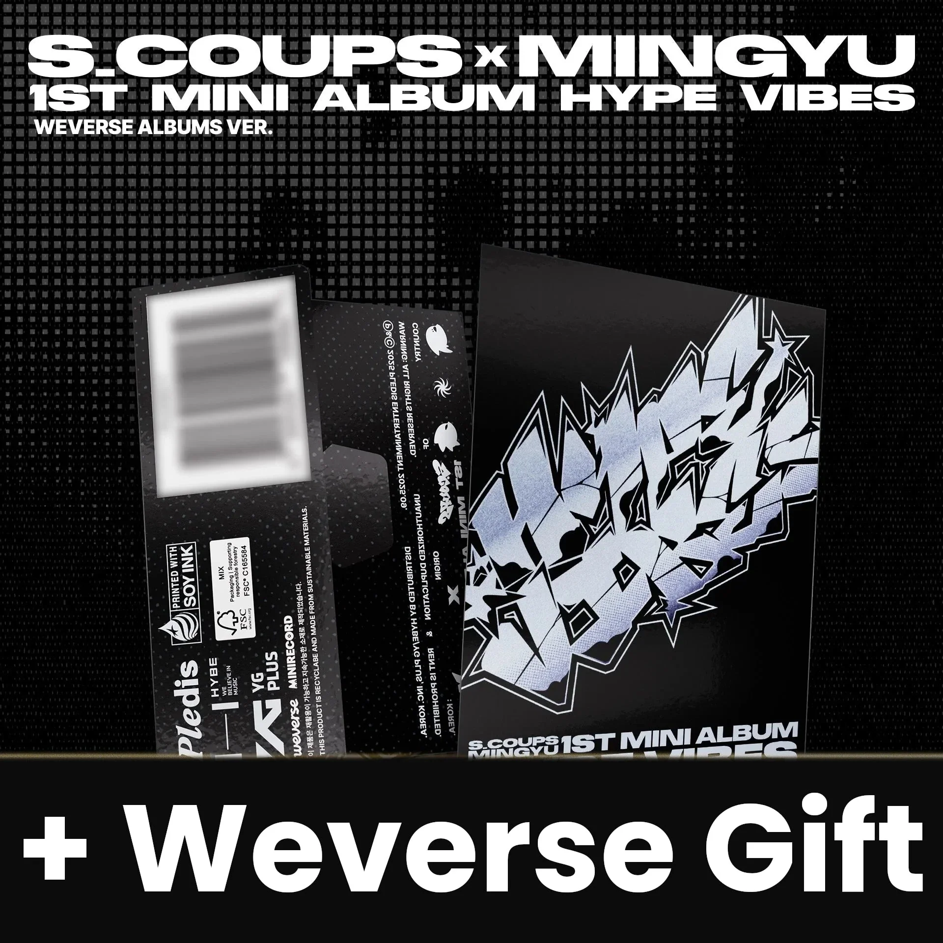 S.COUPS X MINGYU (SEVENTEEN) - HYPE VIBES (WEVERSE ALBUMS VER.) + Weverse Gift