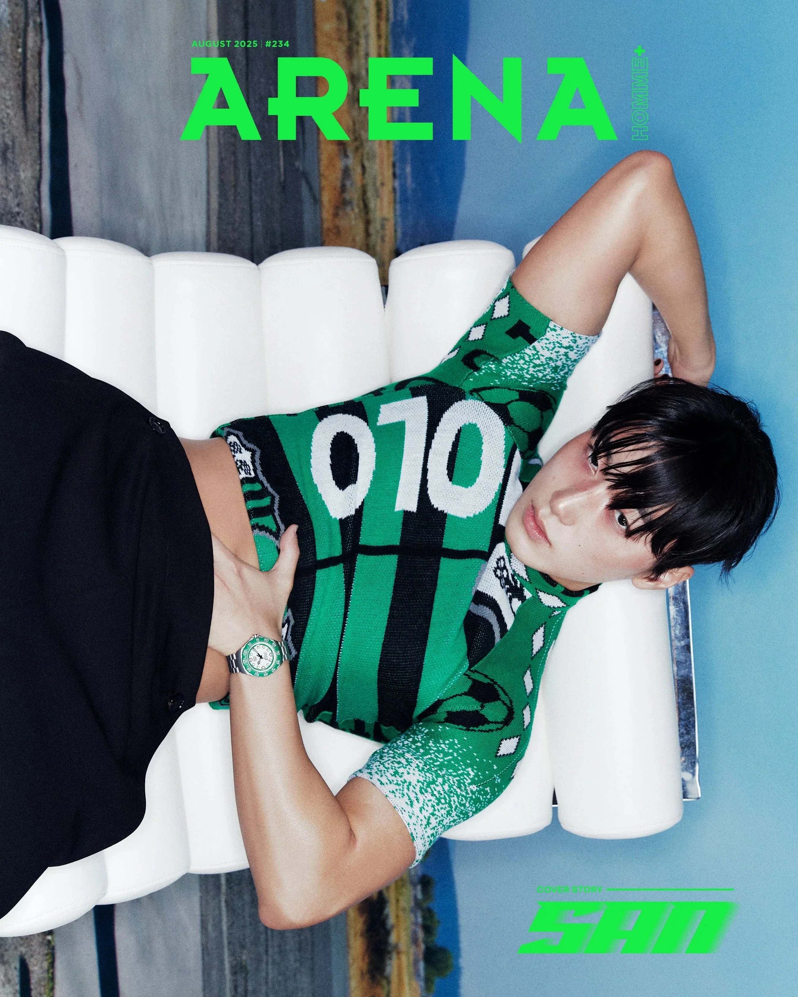 SAN (ATEEZ) - ARENA HOMME (AUGUST 2025) - Image 6