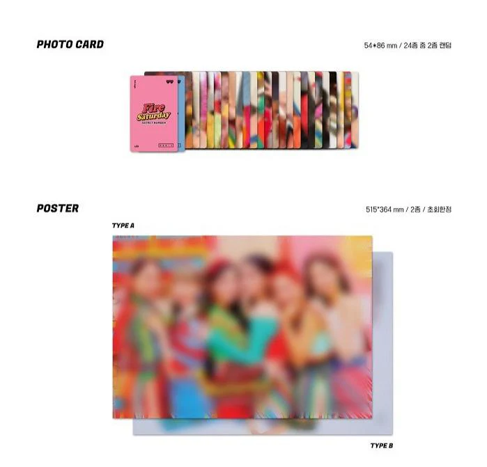 SECRET NUMBER - Fire Saturday (3rd Single Album) - Image 4
