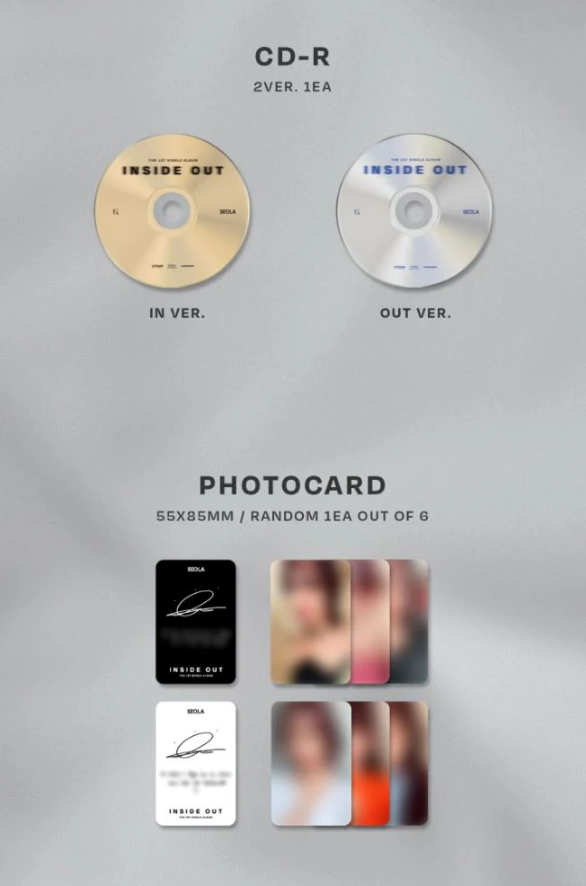 SEOLA (WJSN) - INSIDE OUT (THE 1ST SINGLE ALBUM) - Image 4