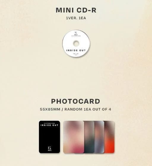 SEOLA (WJSN) - INSIDE OUT (THE 1ST SINGLE ALBUM) ENVELOPE VER. - Image 4