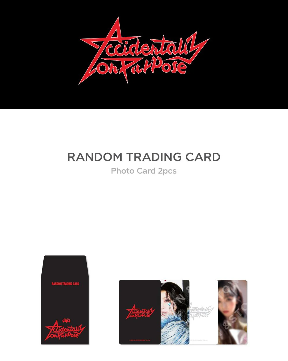 SEULGI (RED VELVET) - RANDOM TRADING CARD ('ACCIDENTALLY ON PURPOSE' MD) - Image 2
