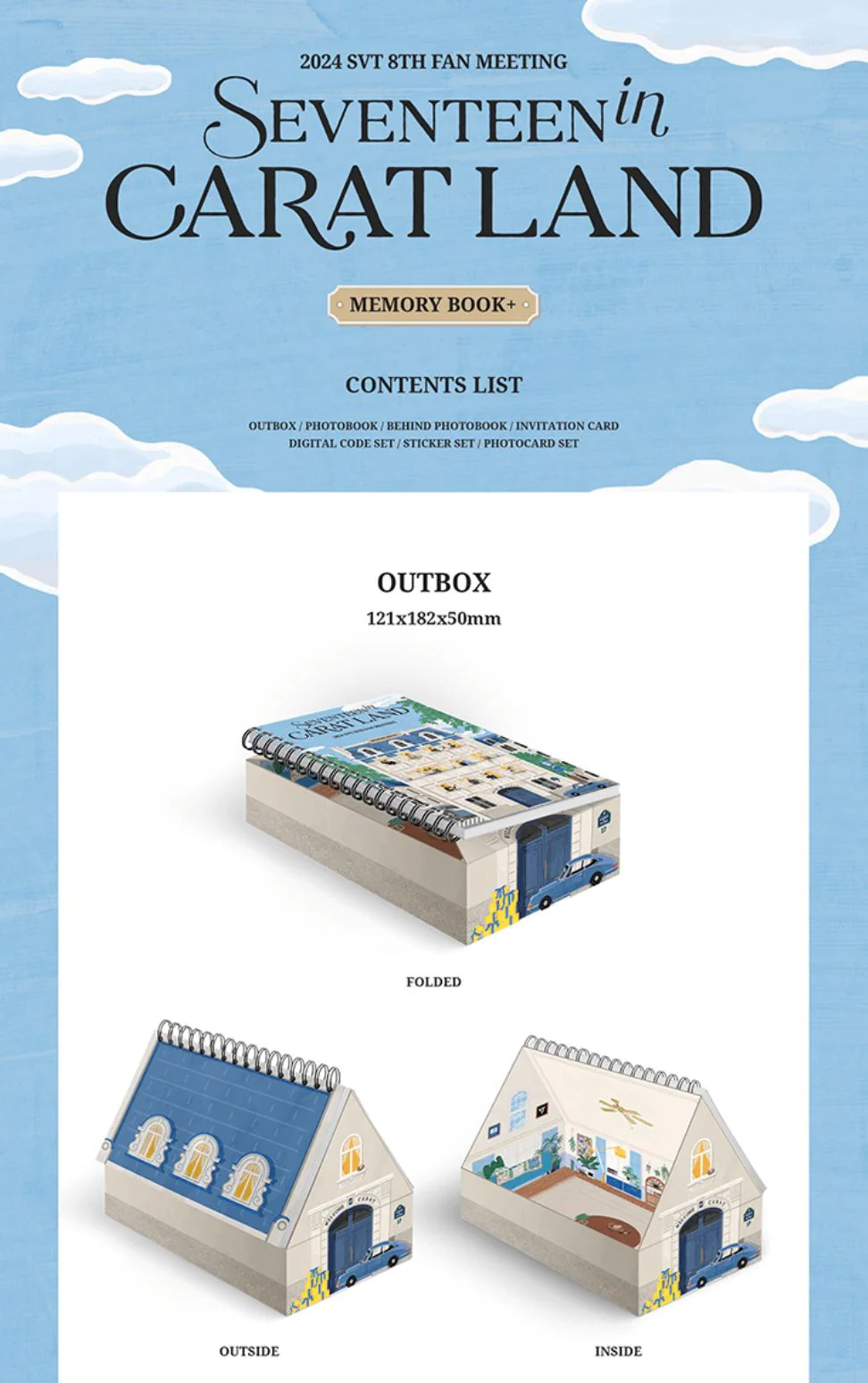 SEVENTEEN - 2024 SVT 8TH FAN MEETING SEVENTEEN in CARAT LAND (MEMORY BOOK) - Image 2
