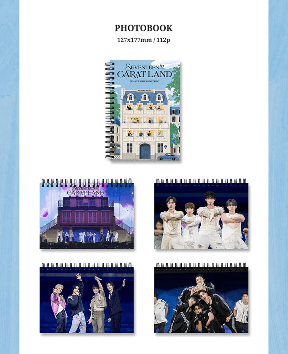 SEVENTEEN - 2024 SVT 8TH FAN MEETING SEVENTEEN in CARAT LAND (MEMORY BOOK) - Image 3