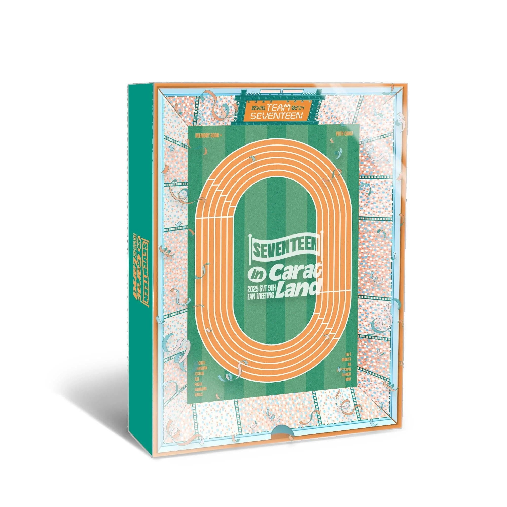 SEVENTEEN - 2025 SVT 9TH FAN MEETING SEVENTEEN IN CARAT LAND (MEMORY BOOK+)