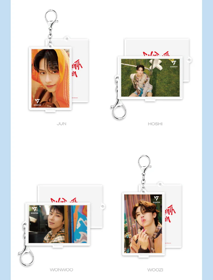 SEVENTEEN - 3D LENTICULAR ACRYLIC KEYRING & STAND - Image 6