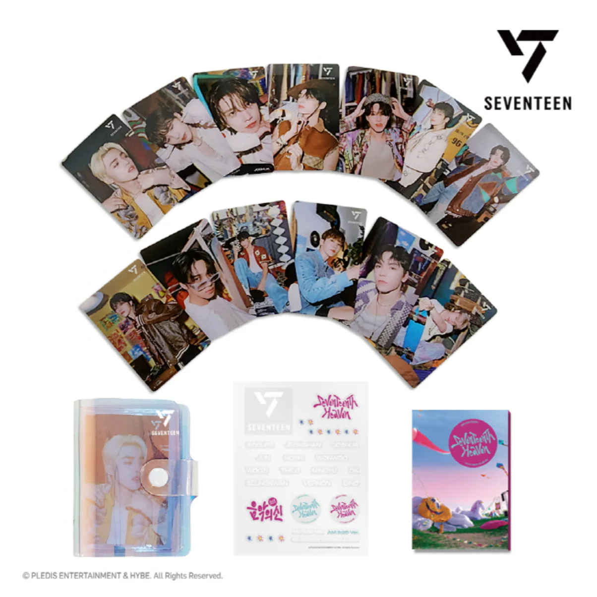 SEVENTEEN - 3D LENTICULAR MINI CARD & BINDER (SEVENTEENTH HEAVEN) - Image 2