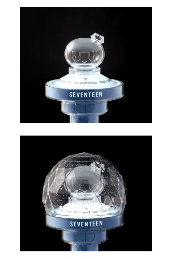 SEVENTEEN - BONGBONGEE OFFICIAL LIGHT STICK PARTS KEYRING - Image 5
