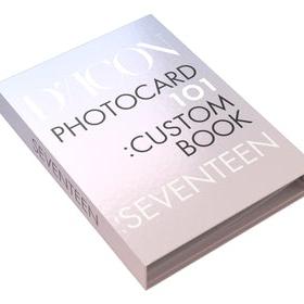 Seventeen - D'ICON Photocard 101: Custom Book