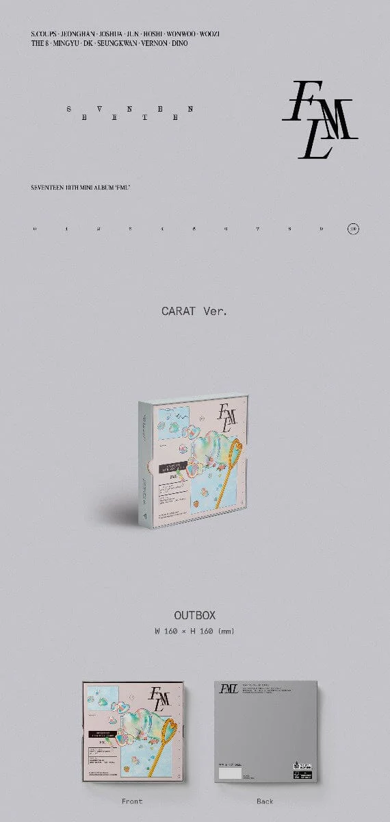 SEVENTEEN - FML 10TH MINI ALBUM (CARAT VER.) - Image 2