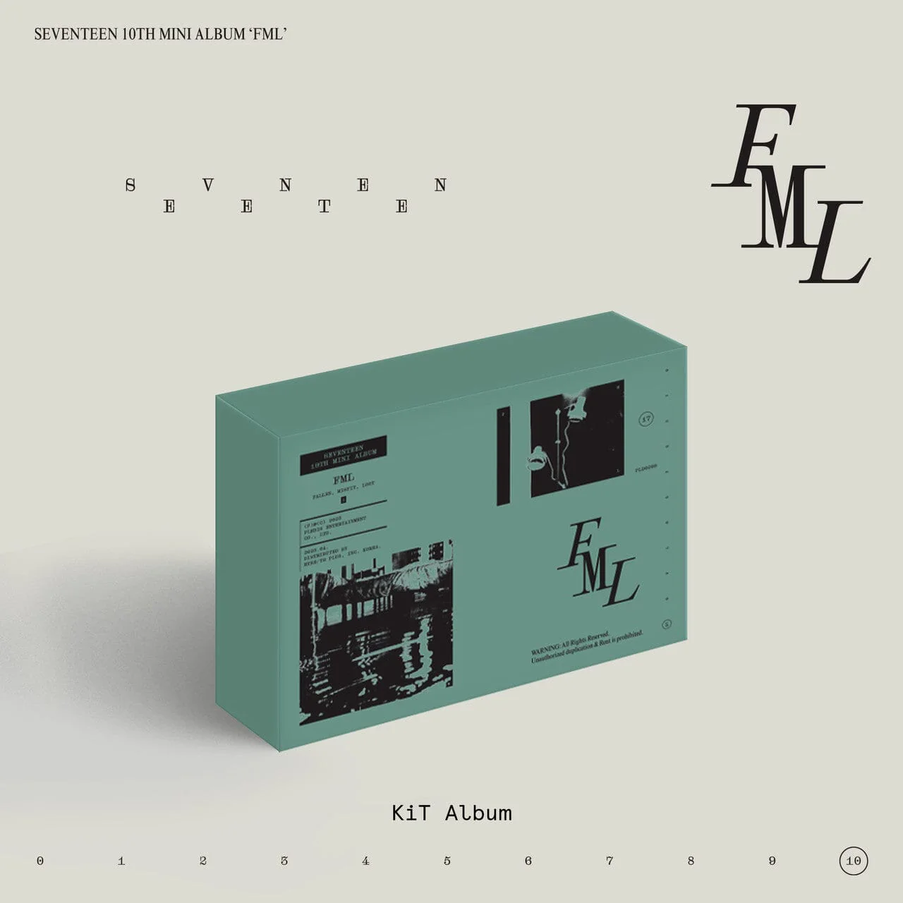SEVENTEEN - 'FML' (10th Mini Album) Kit Ver.