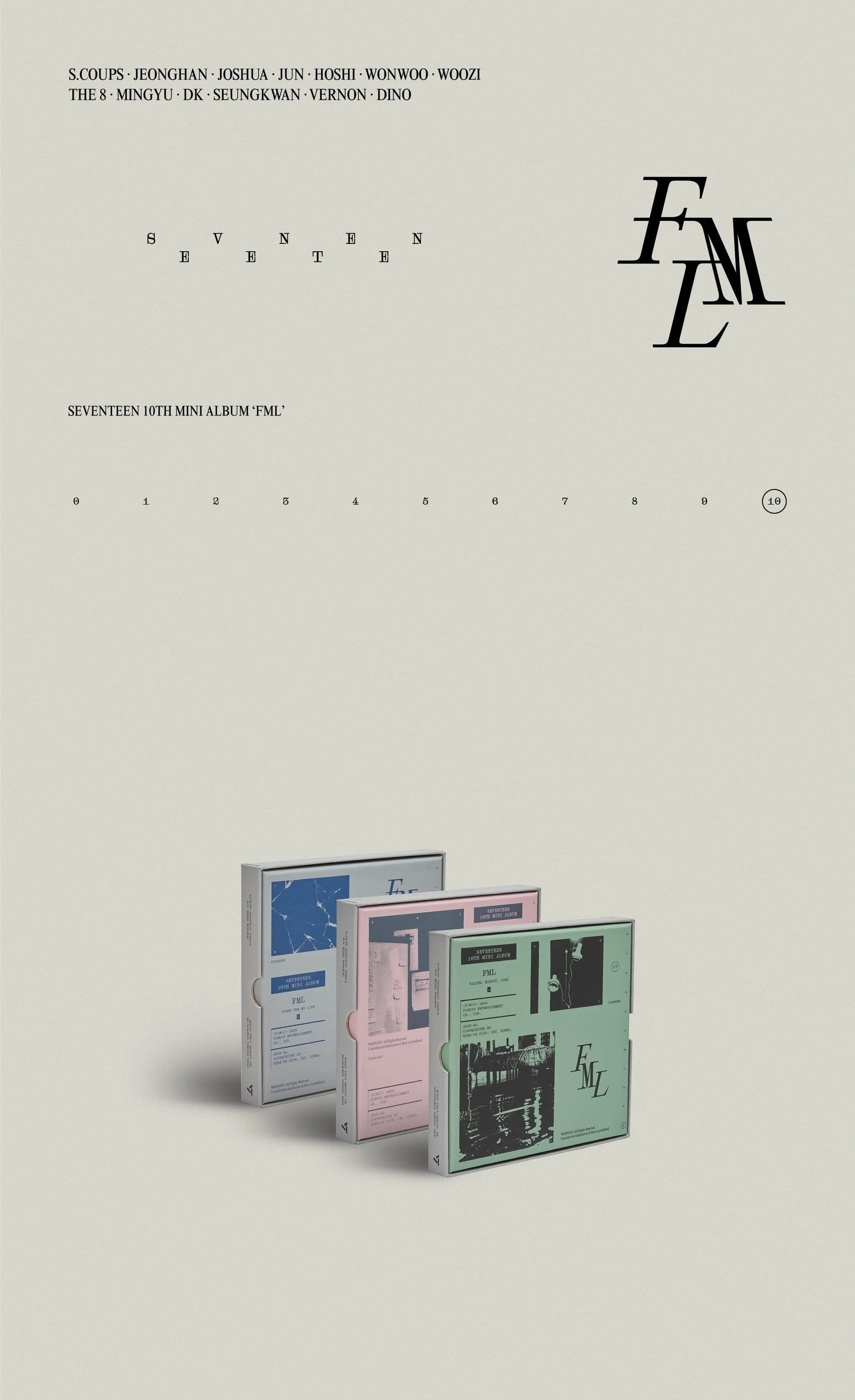SEVENTEEN - 'FML' (10th Mini Album) Photobook Ver. - Image 5
