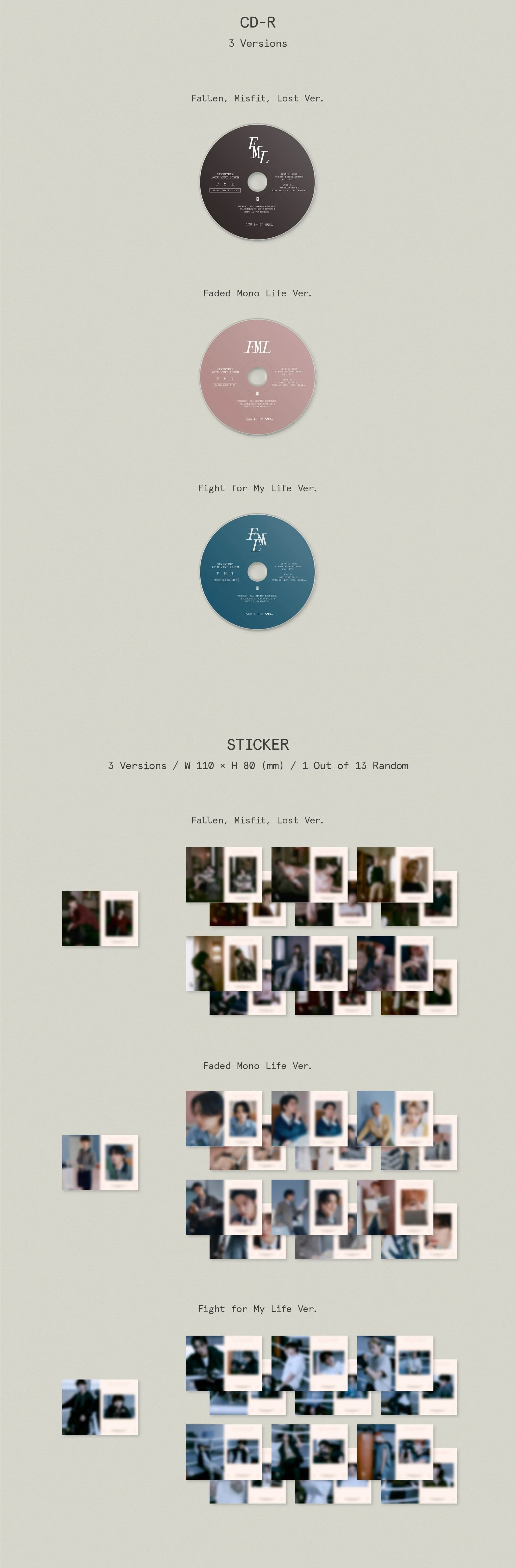 SEVENTEEN - 'FML' (10th Mini Album) Photobook Ver. - Image 7