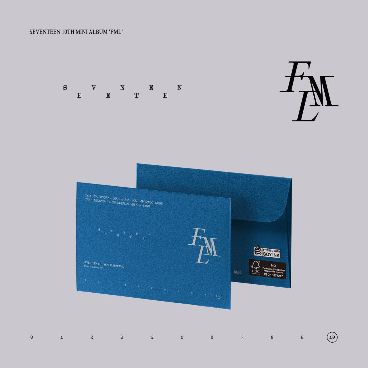 SEVENTEEN - 'FML' (10th Mini Album) WeVerse Album