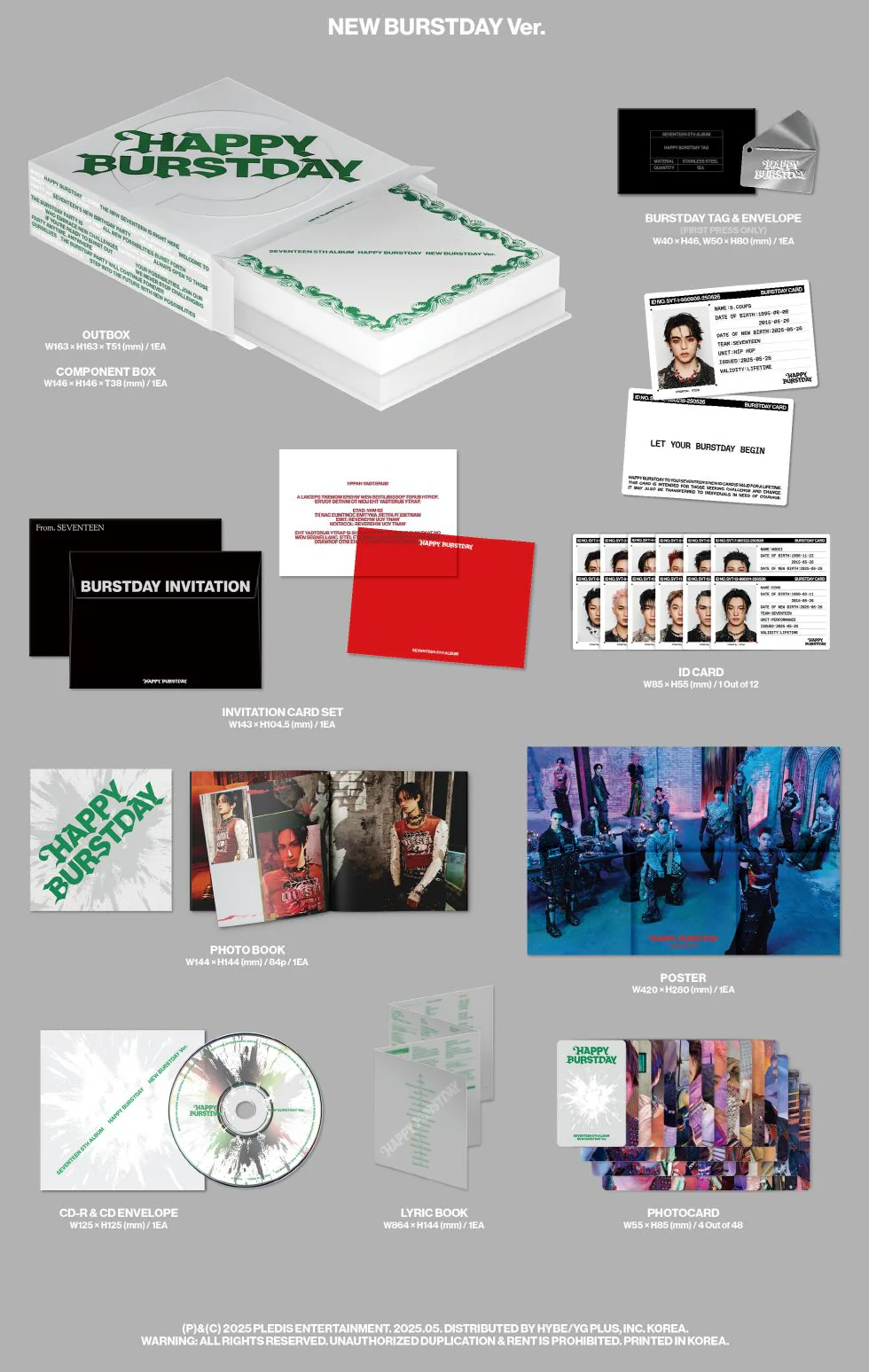 SEVENTEEN - HAPPY BURSTDAY - Image 4