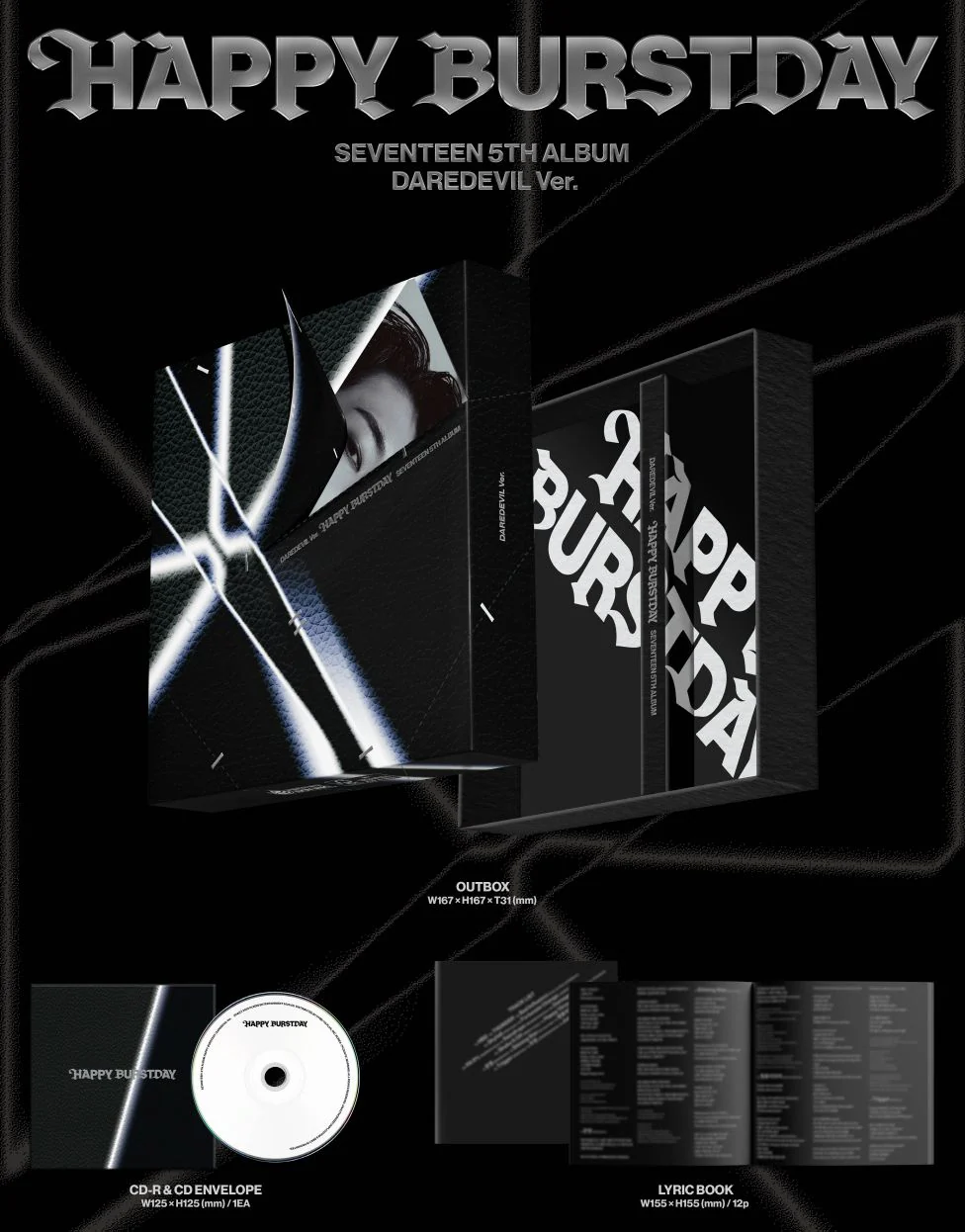SEVENTEEN - HAPPY BURSTDAY (DAREDEVIL VER.) - Image 2