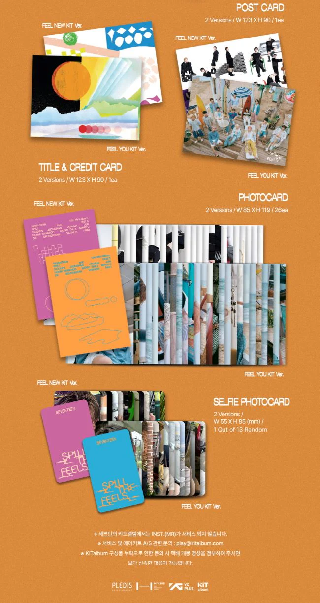 SEVENTEEN - SPILL THE FEELS (KIT ALBUM) - Image 3