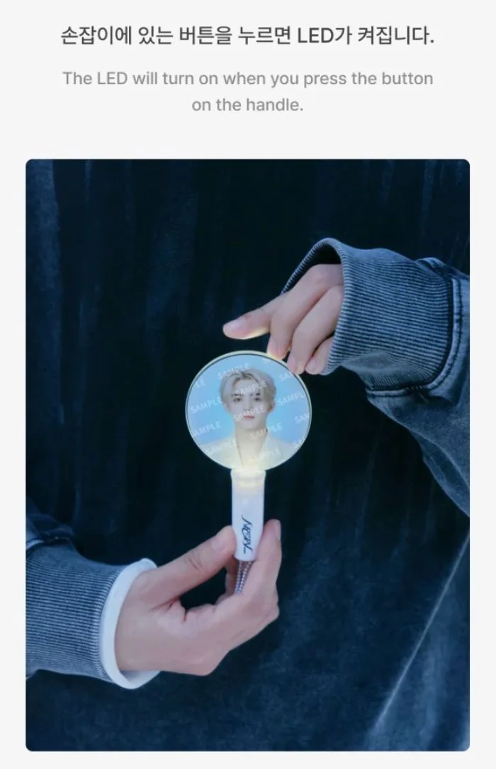 SEVENTEEN - MINI PICKET LIGHT KEYRING (NEW_ 2025 WORLD TOUR IN INCHEON OFFICIAL MD) - Image 10