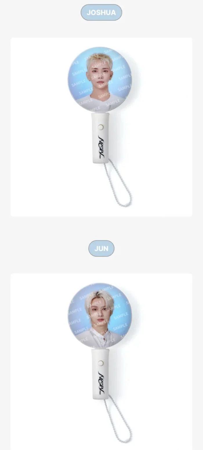 SEVENTEEN - MINI PICKET LIGHT KEYRING (NEW_ 2025 WORLD TOUR IN INCHEON OFFICIAL MD) - Image 5