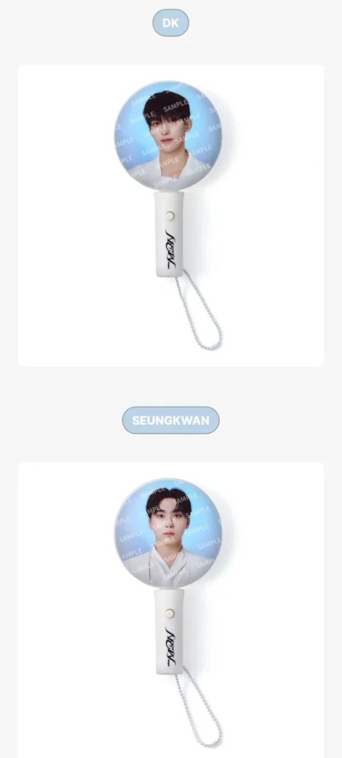 SEVENTEEN - MINI PICKET LIGHT KEYRING (NEW_ 2025 WORLD TOUR IN INCHEON OFFICIAL MD) - Image 6