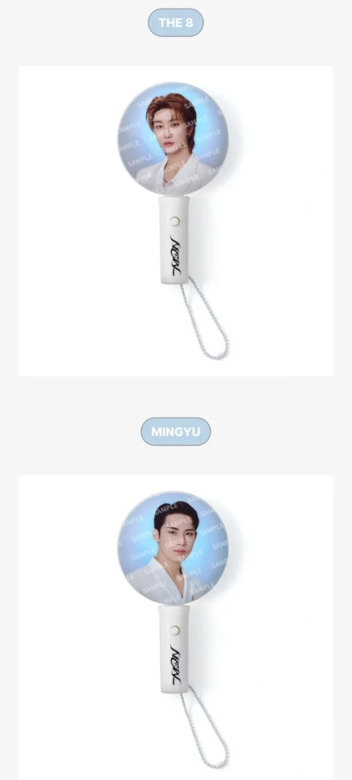 SEVENTEEN - MINI PICKET LIGHT KEYRING (NEW_ 2025 WORLD TOUR IN INCHEON OFFICIAL MD) - Image 7