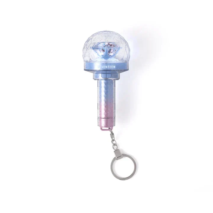 SEVENTEEN - OFFICIAL LIGHT STICK VER.3 10TH ANNIV. KEYRING (NEW_ 2025 WORLD TOUR IN INCHEON OFFICIAL MD)