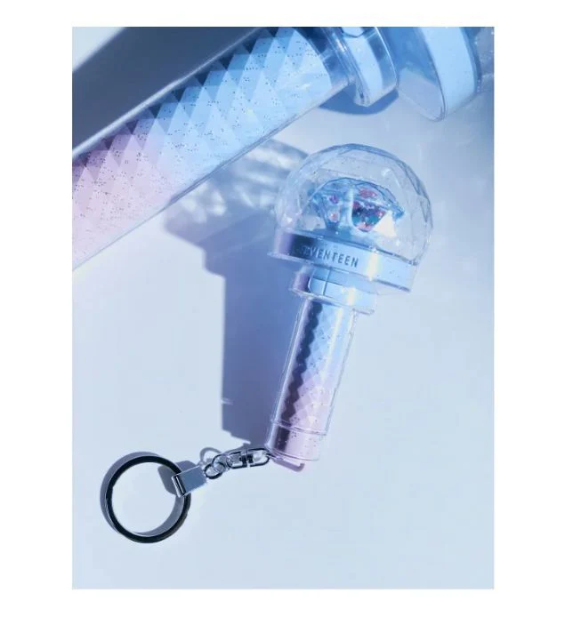 SEVENTEEN - OFFICIAL LIGHT STICK VER.3 10TH ANNIV. KEYRING (NEW_ 2025 WORLD TOUR IN INCHEON OFFICIAL MD) - Image 5