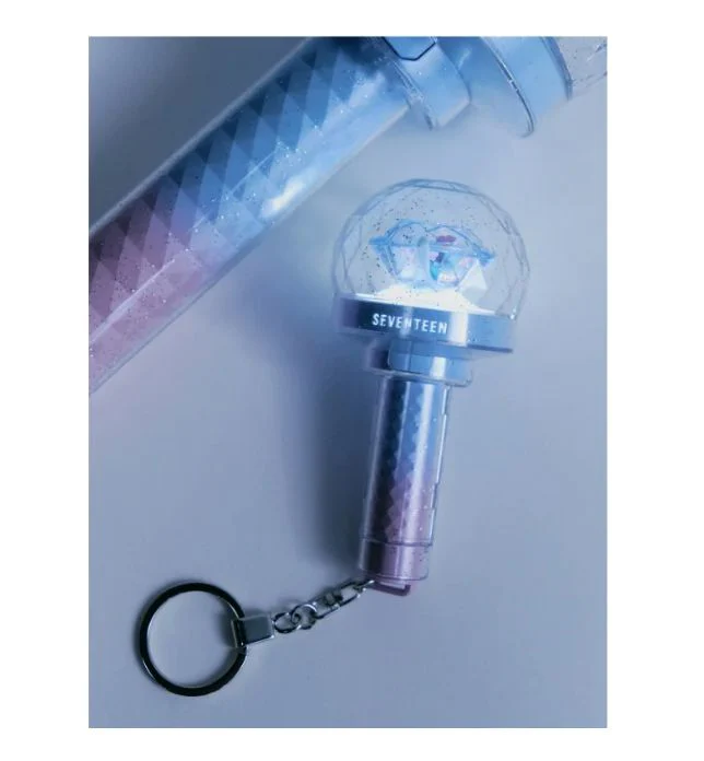 SEVENTEEN - OFFICIAL LIGHT STICK VER.3 10TH ANNIV. KEYRING (NEW_ 2025 WORLD TOUR IN INCHEON OFFICIAL MD) - Image 6