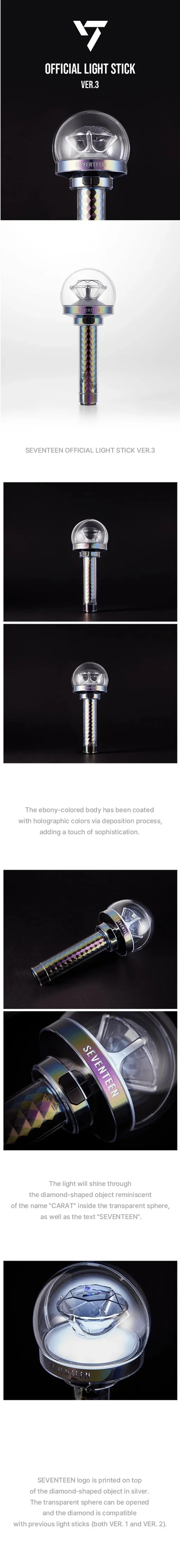SEVENTEEN - OFFICIAL LIGHT STICK VER.3 - Image 2