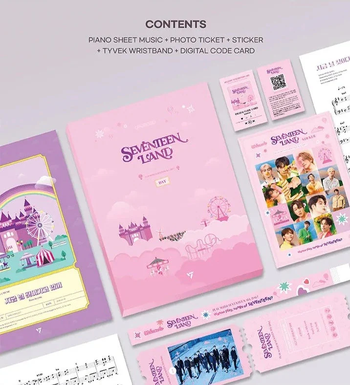 SEVENTEEN - PIANO SHEET MUSIC <SEVENTEEN LAND : DAY & NIGHT> - Image 11