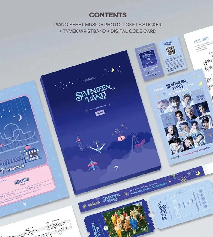 SEVENTEEN - PIANO SHEET MUSIC <SEVENTEEN LAND : DAY & NIGHT> - Image 4