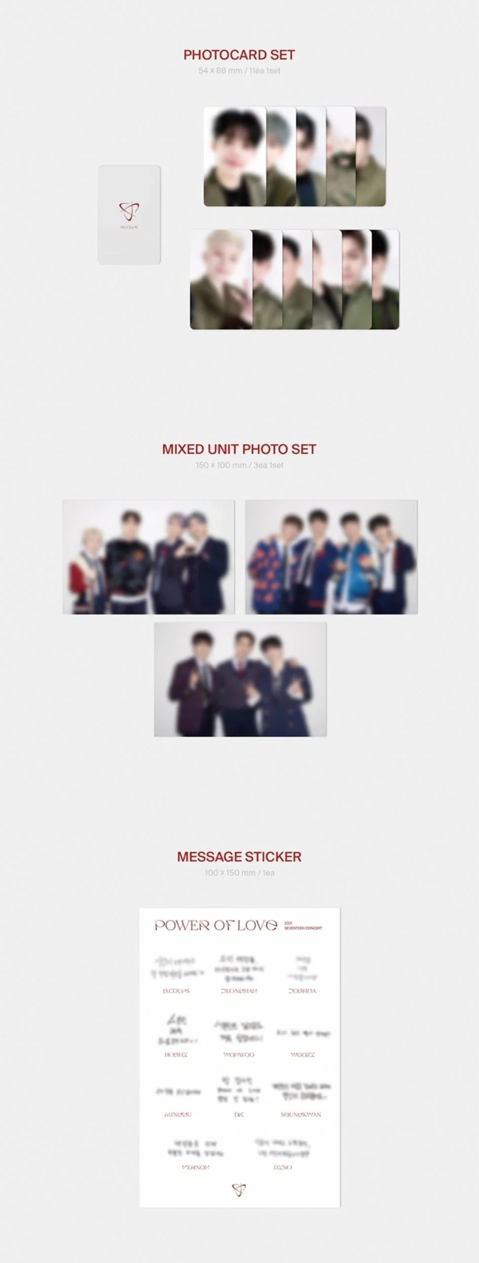 Seventeen - [Power of love] Concert Digital Code - Image 5