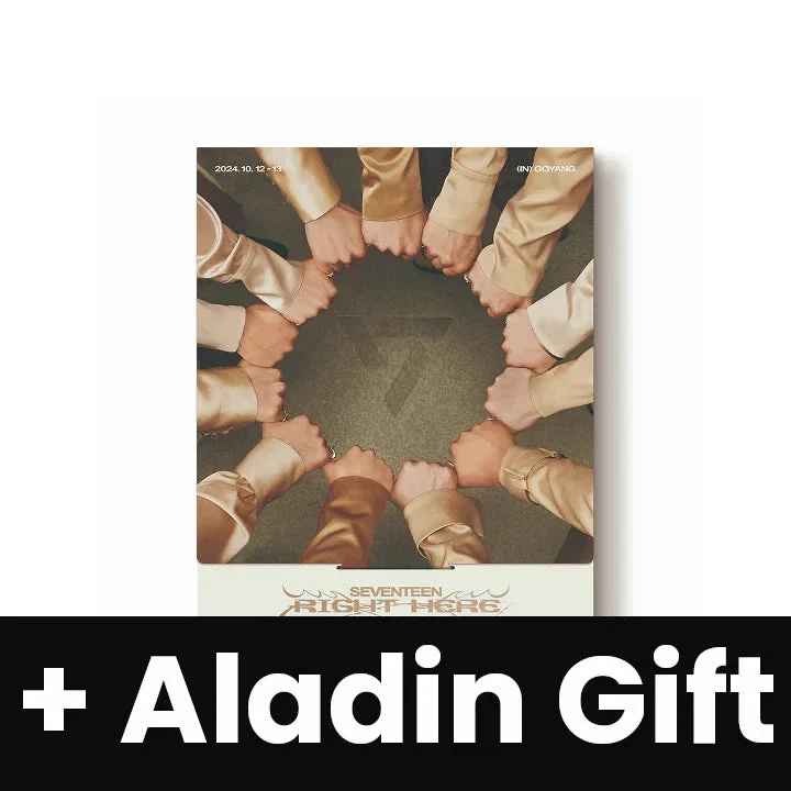 SEVENTEEN - RIGHT HERE WORLD TOUR (DIGITAL CODE) + Aladin Gift