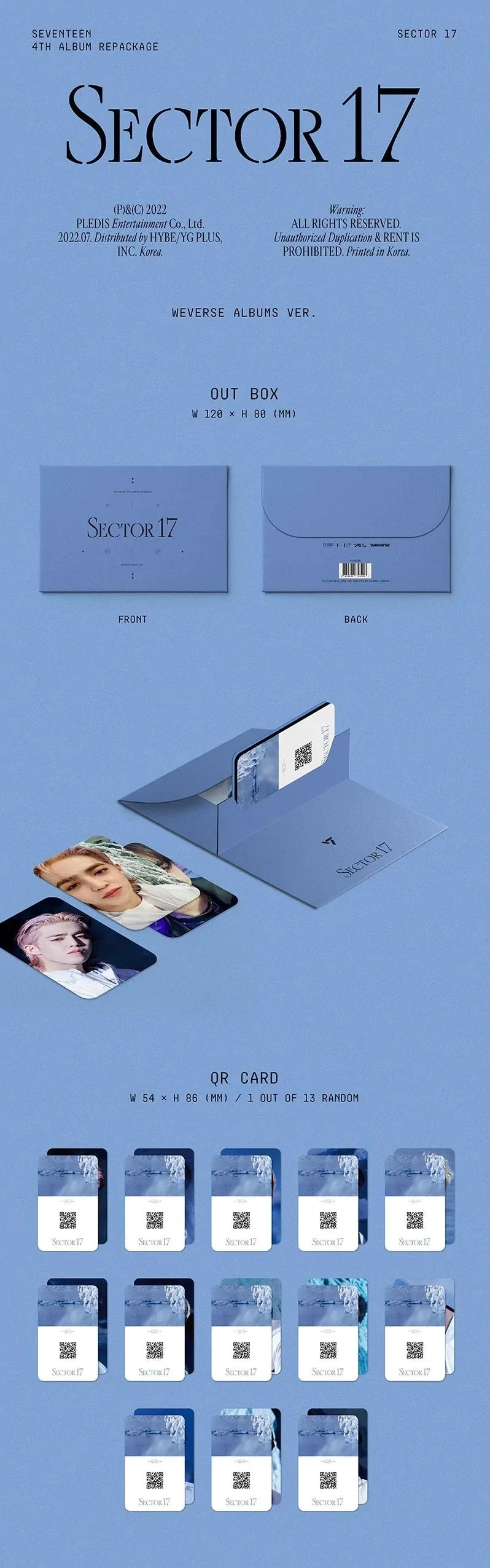 SEVENTEEN - SECTOR 17 (WEVERSE ALBUMS VER.) - Image 3