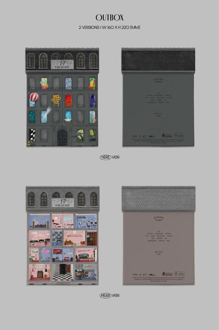 SEVENTEEN - SEVENTEEN BEST ALBUM - 17 IS RIGHT HERE - Image 2