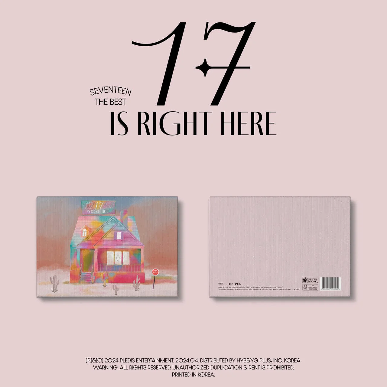 SEVENTEEN - SEVENTEEN BEST ALBUM - 17 IS RIGHT HERE (DELUXE VER.)