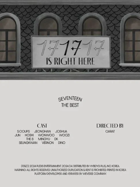 SEVENTEEN - SEVENTEEN BEST ALBUM - 17 IS RIGHT HERE (WEVERSE ALBUMS VER.) - Image 2