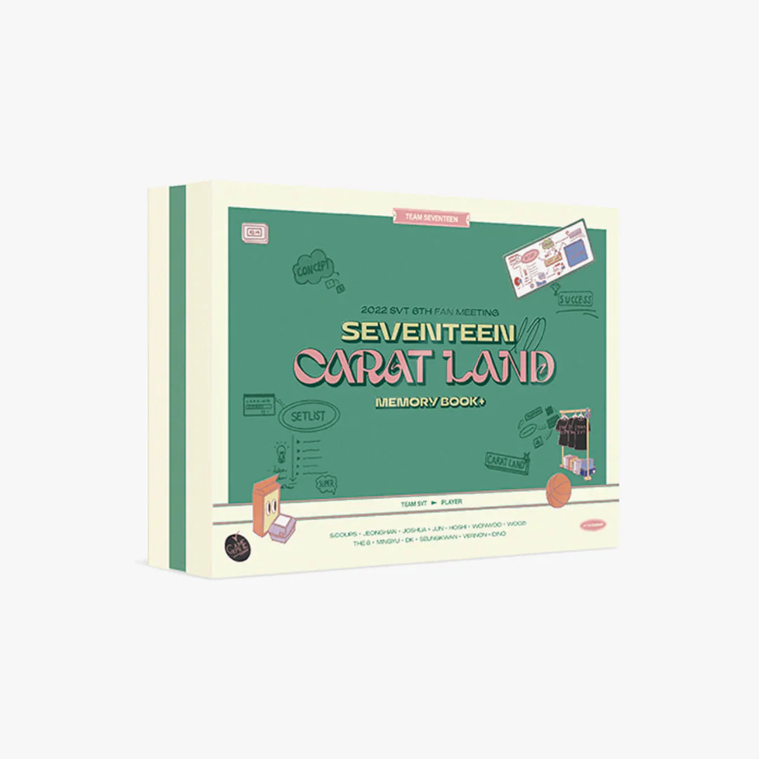 SEVENTEEN - SEVENTEEN IN CARAT LAND MEMORY BOOK + Digital Code