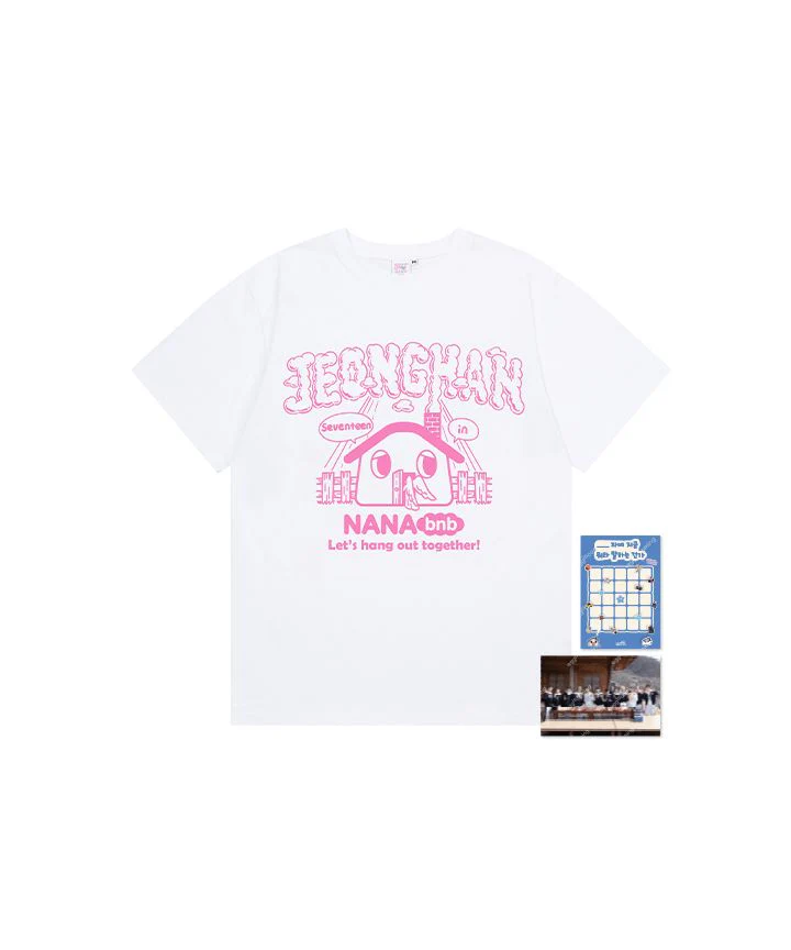 SEVENTEEN - T-SHIRT ('NANA BNB WITH SEVENTEEN' OFFICIAL MD) - Image 12
