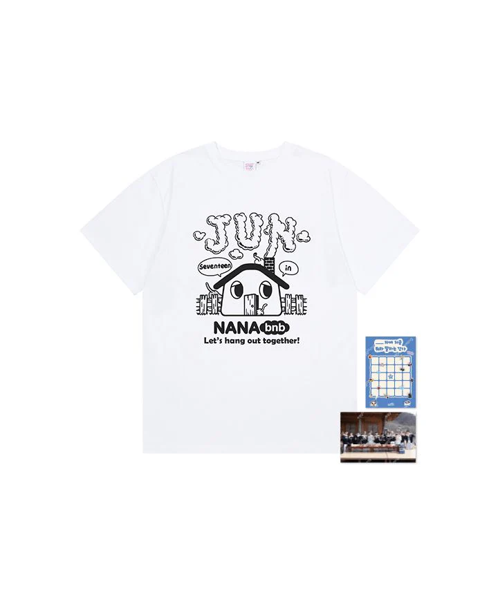 SEVENTEEN - T-SHIRT ('NANA BNB WITH SEVENTEEN' OFFICIAL MD) - Image 14