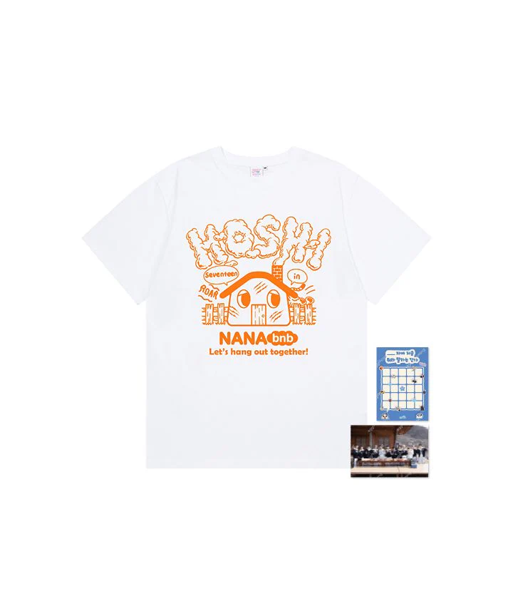 SEVENTEEN - T-SHIRT ('NANA BNB WITH SEVENTEEN' OFFICIAL MD) - Image 16