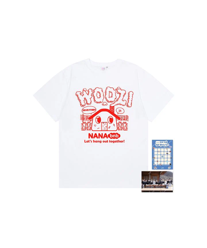 SEVENTEEN - T-SHIRT ('NANA BNB WITH SEVENTEEN' OFFICIAL MD) - Image 17