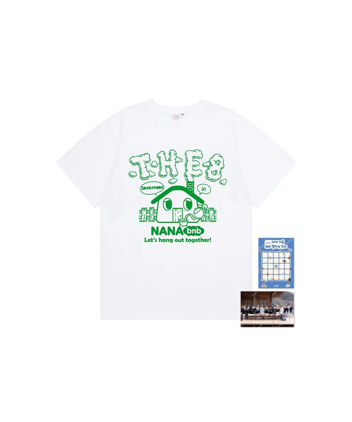 SEVENTEEN - T-SHIRT ('NANA BNB WITH SEVENTEEN' OFFICIAL MD) - Image 18