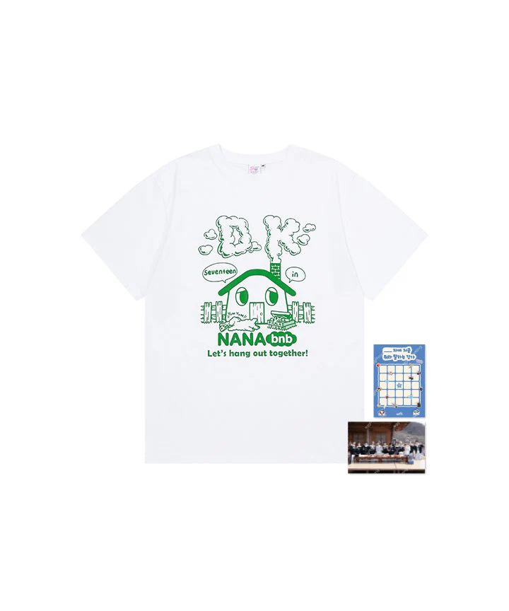 SEVENTEEN - T-SHIRT ('NANA BNB WITH SEVENTEEN' OFFICIAL MD) - Image 20